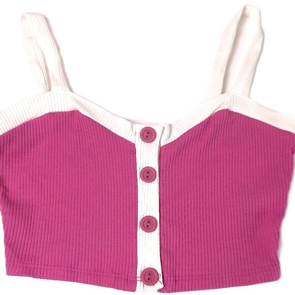 2-piece set MEDIUM Cami Top + High-waist Shorts summer beach wear - Picture 2 of 5